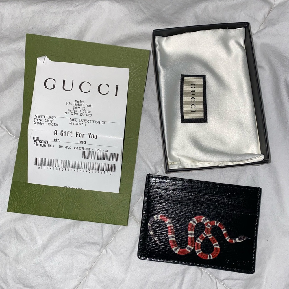 NWT Gucci Card Holder